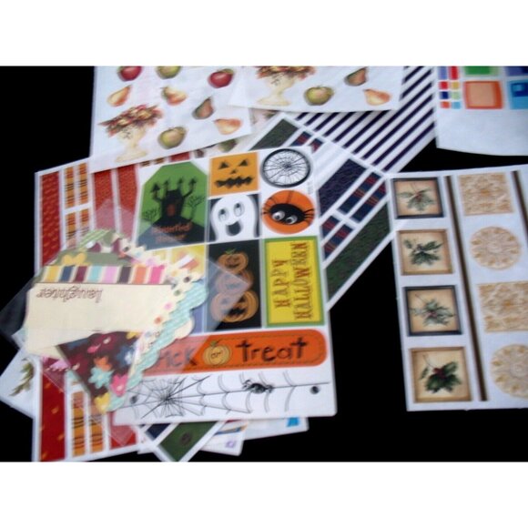Creative Memories Lot Stickers, Great Lengths Chalet, Snap Pack, Lines, Pastels - Picture 8 of 16